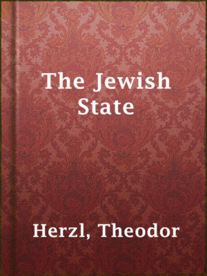 cover image of The Jewish State